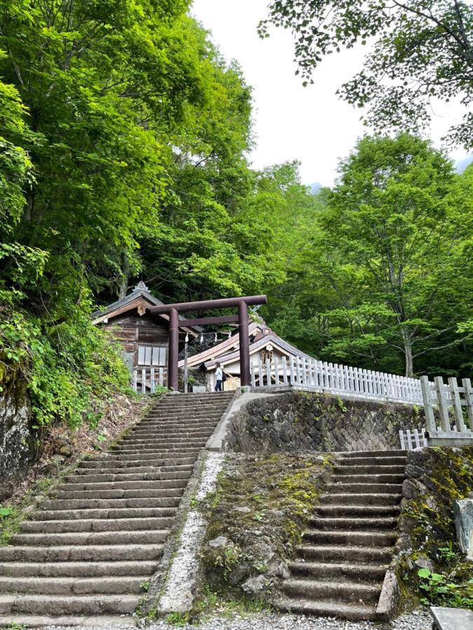 Hotel Yadoya Shiroganeya Nagano Exterior foto